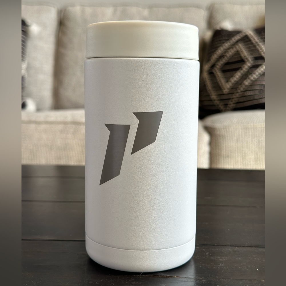 White Insulated Tumbler with Logo